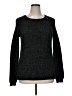 Faded Glory Tweed Black Pullover Sweater Size XL - photo 1