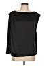 Ann Taylor LOFT 100% Polyester Black 3/4 Sleeve Blouse Size L - photo 1