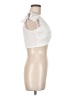 Shein 100% Viscose White Short Sleeve Top Size 6 - photo 4