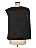 Ann Taylor LOFT 100% Polyester Black 3/4 Sleeve Blouse Size L - photo 2