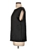 Ann Taylor LOFT 100% Polyester Black 3/4 Sleeve Blouse Size L - photo 5