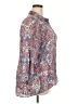 Notations Paisley Purple 3/4 Sleeve Button-Down Shirt Size 2X - photo 4