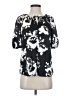 Simply Vera Vera Wang 100% Polyester Black 3/4 Sleeve Blouse Size S - photo 1