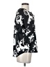 Simply Vera Vera Wang 100% Polyester Black 3/4 Sleeve Blouse Size S - photo 4