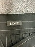 Ann Taylor LOFT Stripes Black Dress Pants Size 8 - photo 7