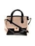 Tory Burch Color Block Tan Ivory Leather Satchel One size - photo 1