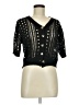 Unbranded 100% Polyester Black 3/4 Sleeve Top Size M - photo 1