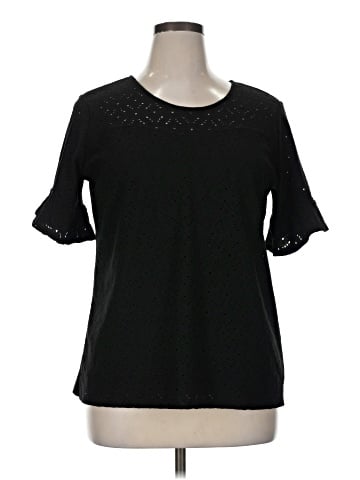 DressBarn Short Sleeve Top (view 1)