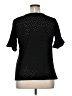 DressBarn Black Short Sleeve Top Size 1X - photo 2
