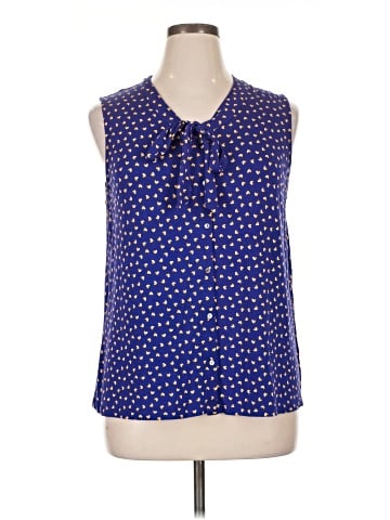 Skies Are Blue Sleeveless Blouse (view 1)
