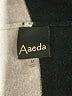 Aaeda Checkered-gingham Gray Poncho Size M - photo 7