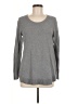 Ann Taylor LOFT 100% Cotton Gray Pullover Sweater Size M - photo 1