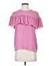 Juicy Couture 100% Polyester Pink Short Sleeve Blouse Size XS - photo 1