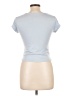 Harper & Ivy Blue Short Sleeve Top Size L - photo 2