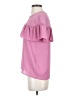Juicy Couture 100% Polyester Pink Short Sleeve Blouse Size XS - photo 5