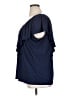 Torrid Blue Short Sleeve Blouse Size 1X Plus (1) - photo 5