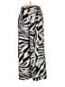 Shein 100% Polyester Animal Print Ivory Casual Pants Size XL - photo 1
