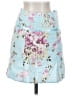 Cherish 100% Cotton Floral Blue Casual Skirt Size S - photo 1