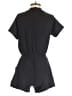Athleta Solid Black Romper Size XS - photo 2
