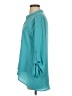 Gibson Teal 3/4 Sleeve Blouse Size XS - photo 5