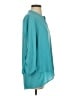 Gibson Teal 3/4 Sleeve Blouse Size XS - photo 4