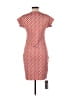 ANIMAPOP Houndstooth Red Casual Dress Size L - photo 2