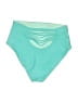 Unbranded Solid Teal Swimsuit Bottoms Size XXS (estimated) - photo 2