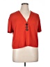 New & Next Orange Short Sleeve Top Size XL - photo 1