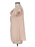 Doe & Rae 100% Polyester Pink Short Sleeve Blouse Size M - photo 5