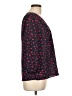 Talbots Hearts Black 3/4 Sleeve Blouse Size 12 - photo 4