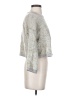 Free People Metallic Silver Pullover Sweater Size S - photo 4