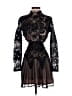 Boohoo 100% Polyester Black Cocktail Dress Size 2 - photo 1