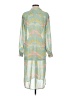 ASOS 100% Polyester Green Casual Dress Size 4 - photo 2