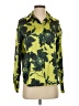 Bailey 44 100% Polyester Floral Green Long Sleeve Blouse Size S - photo 1