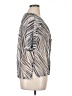 JM Collection Silver Short Sleeve Blouse Size XL (petite) - photo 4