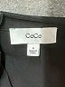CeCe 100% Polyester Black Long Sleeve Blouse Size M - photo 7