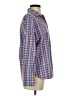 J.Crew 100% Cotton Plaid Blue Orange Long Sleeve Button-Down Shirt Size 2 - photo 4