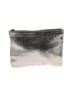 Neiman Marcus for Target 100% Leather Silver Leather Clutch One size - photo 1