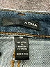 Aqua Stripes Blue Jeans Size 25 waist - photo 7