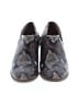Madewell 100% Leather Animal Print Blue Tan Ankle Boots Size 6 1/2 - photo 2