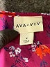 Ava & Viv 100% Polyester Purple 3/4 Sleeve Blouse Size 14 (X) - photo 7