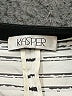 Kasper Stripes Ivory Coat Size XXL (estimated) - photo 6