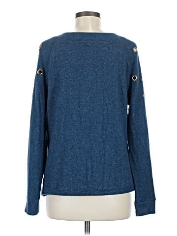 Always Indigo Pullover Sweater (view 2)