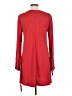BCBGeneration Solid Red Casual Dress Size L - photo 2