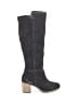 Lucky Brand Gray Black Boots Size 6 1/2 - photo 1