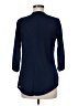 Converse One Star 100% Polyester Blue 3/4 Sleeve Blouse Size M - photo 2