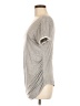 Shiela Rose Gray Short Sleeve Top Size M - photo 5