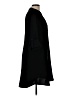 Lush Solid Black Casual Dress Size L - photo 4