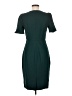 J.Crew 100% Polyester Solid Teal Casual Dress Size 8 - photo 2