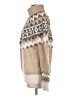 Pilcro Chevron-herringbone Tan Pullover Sweater Size M - photo 5
